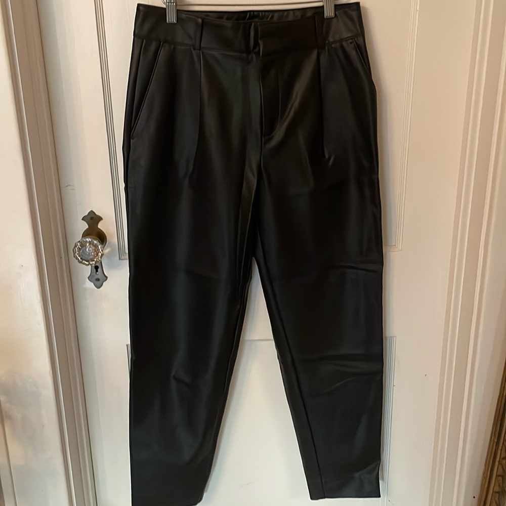 Banana Republic leather pants